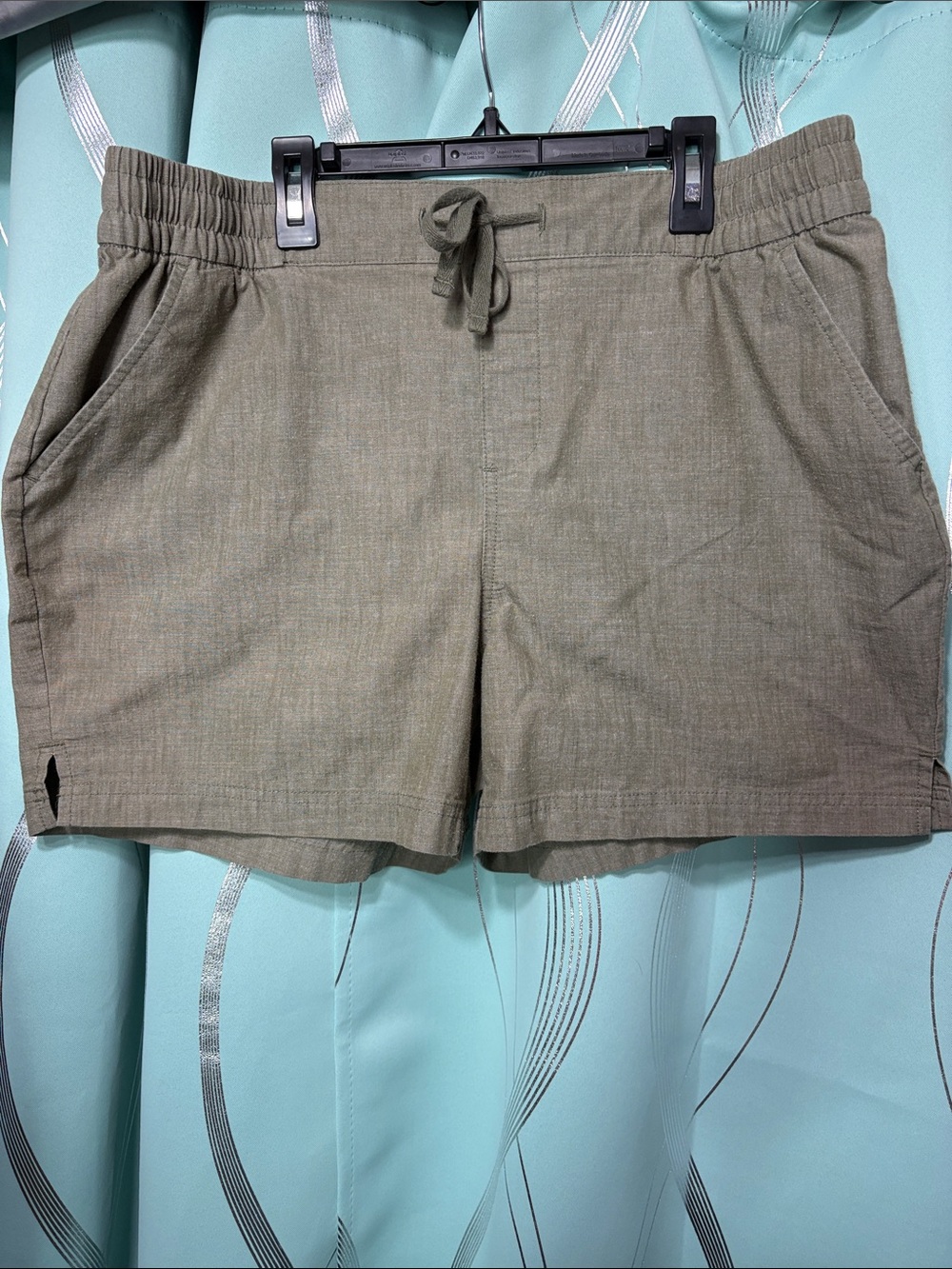 Magellan Outdoors Olive Drawstring Waist Shorts